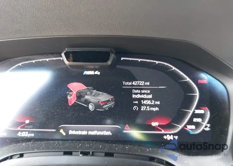 2022 BMW M4 Competition xDrive from USA, damaged, VIN WBS33BA09NCK69031